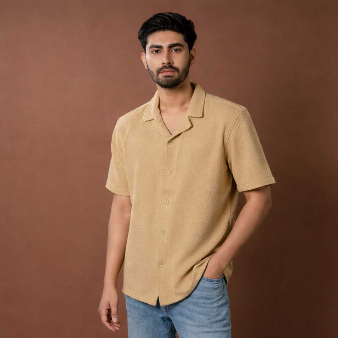 Premium,Cuban,Collar,Half,Shirt,for,Men,-,Nagor,hat