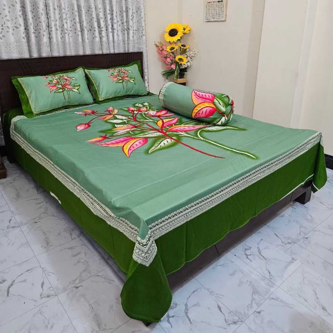 Luxury,King,size,Bed,Sheet,with,Matching,Pillow,covers