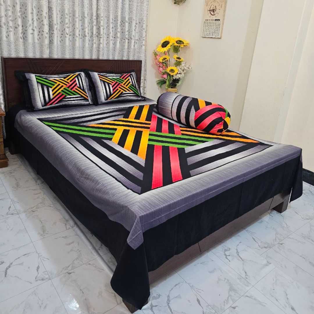 Luxury,King,size,Bed,Sheet,with,Matching,Pillow,covers